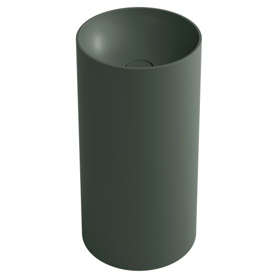 Umywalka Wolnostojąca Z Kompozytu Mineralnego Alia Pastel Green Matt ALIA0003-56 Emporia