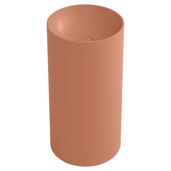 Umywalka Wolnostojąca Z Kompozytu Mineralnego Alia Soft Pink Matt ALIA0003-10 Emporia