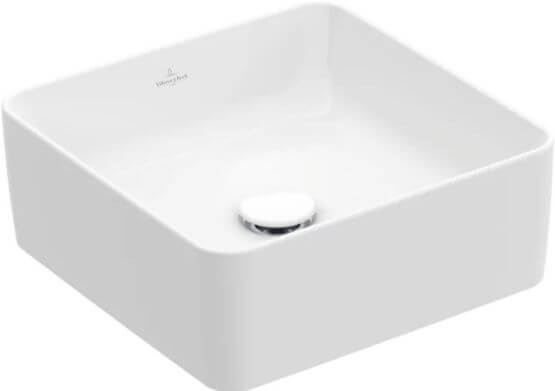 Umywalka Nablatowa Collaro 380x380 Weiss Alpin 4A213801 Villeroy&Boch