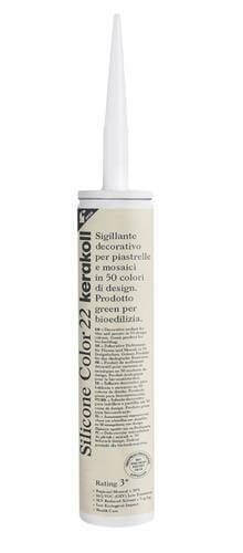 Uszczelniacz Do Płytek Silicone Color 22 310 ml Kerakoll
