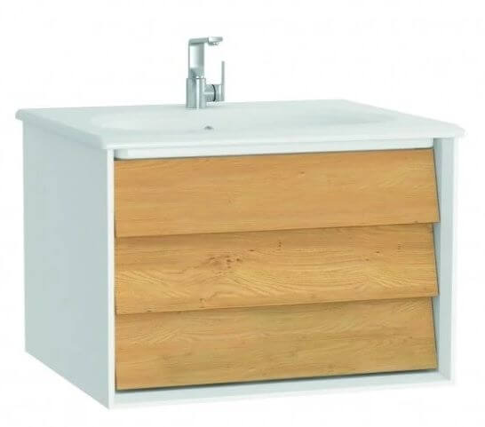 Szafka Z Umywalką Frame Biała 61216 60x54x44 cm Vitra