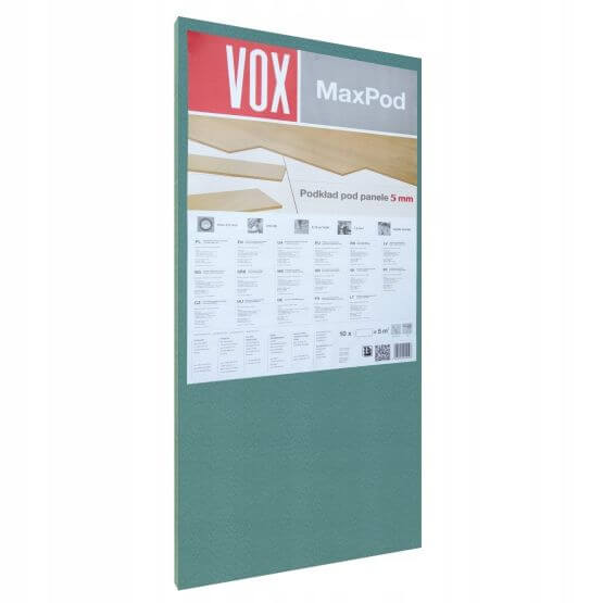 Podkład VOX MAX-POD 5 mm - 100x50 cm - 5m2