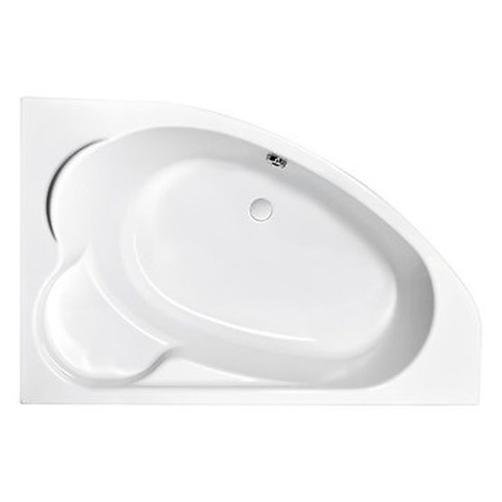 Wanna Asymetryczna 170x110 Prawa Kaliope Biały S301-115 Cersanit