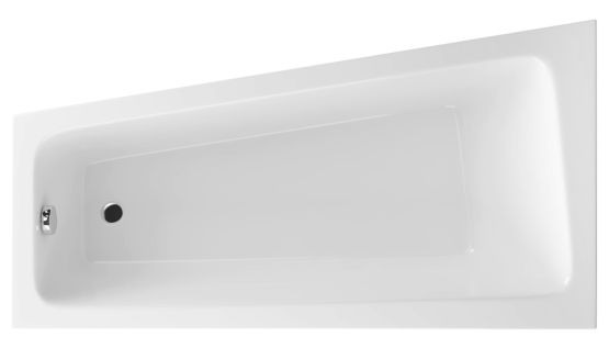 Wanna Narożna Lewa 150x80 cm Ava Side Biały Połysk WAEX.AVL15WH Excellent