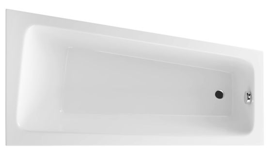 Wanna Narożna Prawa 150x80 cm Ava Side Biały Połysk WAEX.AVP15WH Excellent