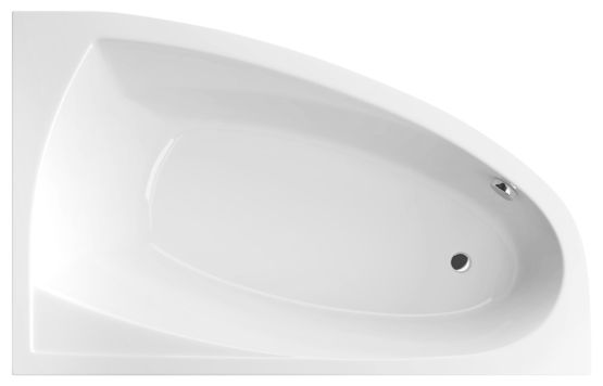 Wanna Narożna Prawa 160x100 cm Aquaria Comfort Biały Połysk WAEX.AQP16WH Excellent