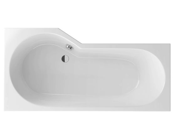 Wanna Narożna Prawa 160x80 cm Be Spot Biały Połysk WAEX.BSP16WH Excellent