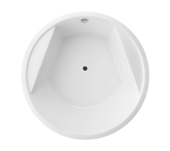 Wanna Okrągła 160 cm Great Arc Biały Połysk WAEX.GRE16WH Excellent
