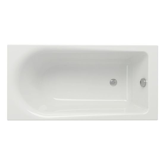 Wanna Prostokątna 140x70 Flavia Biały S301-104 Cersanit