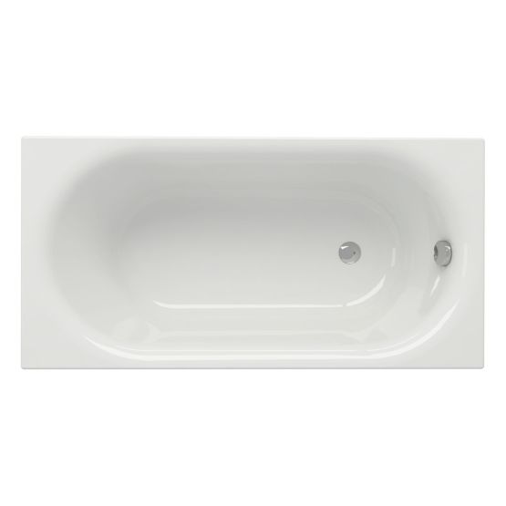 Wanna Prostokątna 140x70 Octavia Biały S301-250 Cersanit