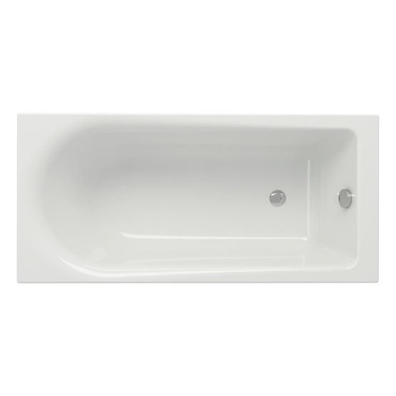 Wanna Prostokątna 150x70 Flavia Biały S301-105 Cersanit