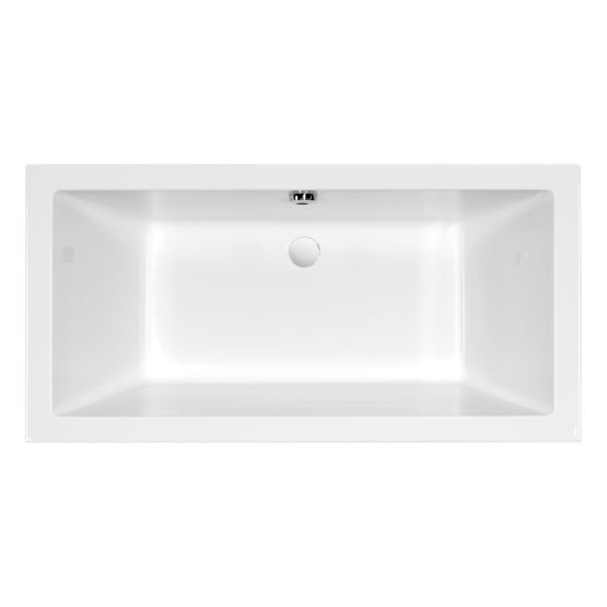 Wanna Prostokątna 150x75 Intro Biały S301-066 Cersanit