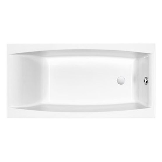 Wanna Prostokątna 150x75 Virgo Biały S301-048 Cersanit