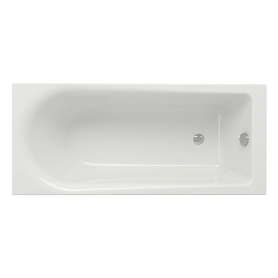 Wanna Prostokątna 160x70 Flavia Biały S301-106 Cersanit