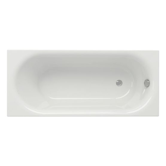Wanna Prostokątna 160x70 Octavia Biały S301-252 Cersanit