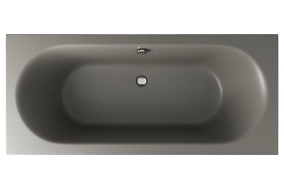 Wanna Prostokątna 160x75 cm Oceana Slim Szary Mat WAEX.OCE16GRMS Excellent