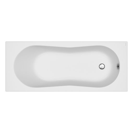 Wanna Prostokątna 170x70 Nike Biały S301-249 Cersanit