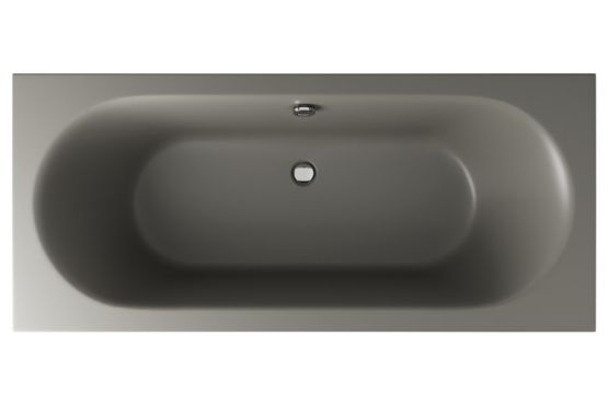 Wanna Prostokątna 170x75 cm Oceana Slim Szary Mat WAEX.OCE17GRMS Excellent