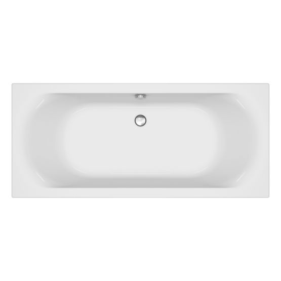 Wanna Prostokątna 180x80 City Biały S301-337 Cersanit