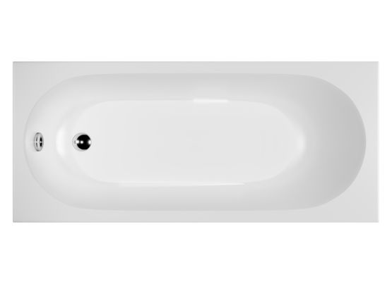 Wanna Prostokątna 180x80 cm Oceana Slim Mono Biały Połysk WAEX.OCM.180.80WHS Excellent
