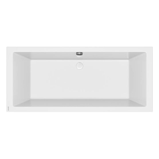 Wanna Prostokątna 180x80 Intro Biały S301-222 Cersanit