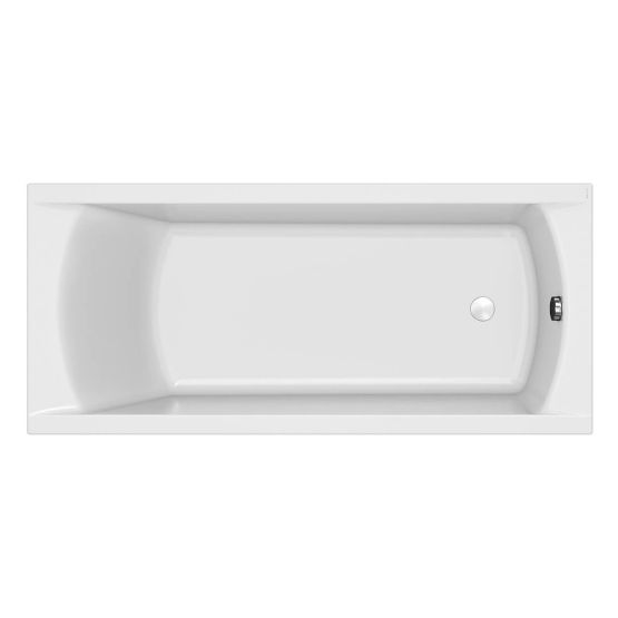Wanna Prostokątna 180x80 Korat Biały S301-295 Cersanit