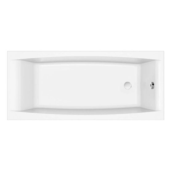 Wanna Prostokątna 180x80 Virgo Biały S301-103 Cersanit
