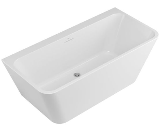 Wanna Prostokątna Przyścienna 150x72 cm Lila 2.0 Biały Połysk WAEX.LIL2.150.WHP Excellent