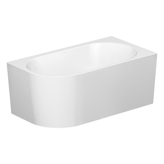 Wanna Wolnostojąca Narożna 150x80 Prawa Crea Biały S931-032 Cersanit