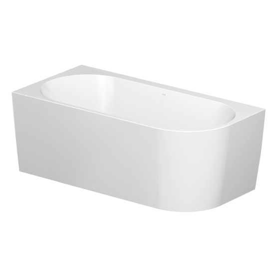 Wanna Wolnostojąca Narożna 170x82 Lewa Crea Biały S301-329 Cersanit