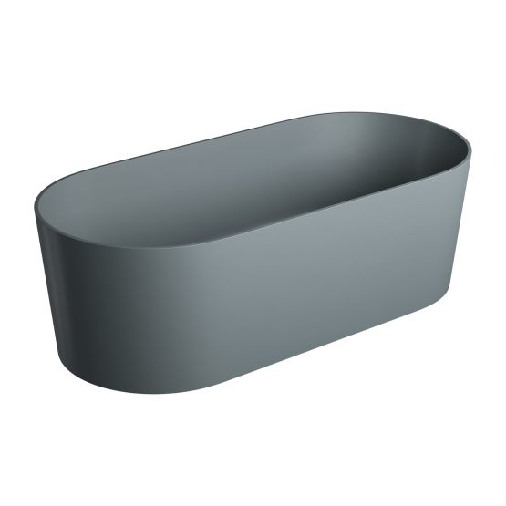 Wanna Wolnostojąca Ovo Ash Grey Mat 160x75 OVOWWAG Omnires