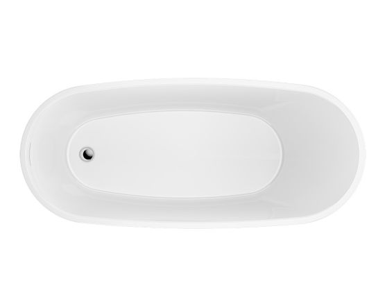 Wanna Wolnostojąca Owalna 175x75 cm Comfort Biały Połysk WAEX.CMP2.17WH Excellent
