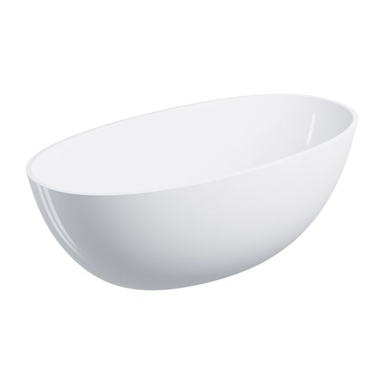 Wanna Wolnostojąca Shell Biały 148x75 SHELL148WWBP Omnires