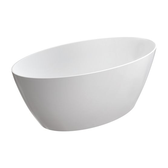 Wanna Wolnostojąca Siena Biały 160,5x80,5 SIENAWWBP Omnires