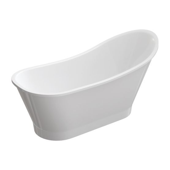 Wanna Wolnostojąca Venezia Biały 159,5x73,2 VENEZIA159BP Omnires