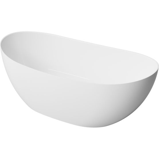 Wanna Wolnostojąca Z Kompozytu Mineralnego Luna Snow White Matt LUNA0001-30 Emporia