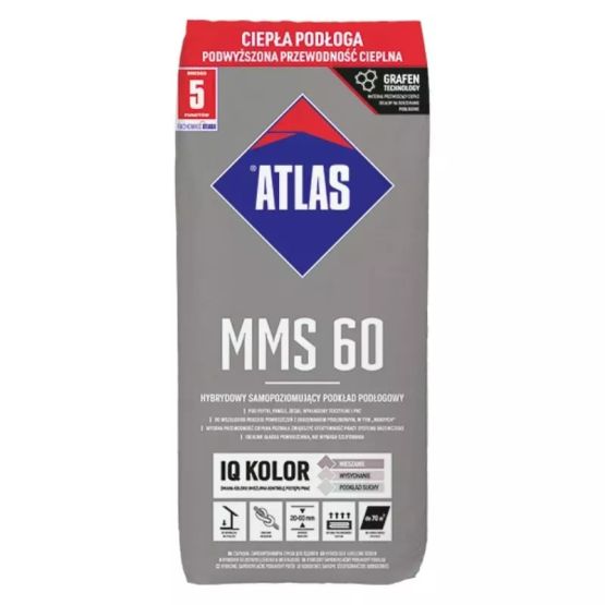 Wylewka Samopoziomująca MMS 60 25kg Atlas