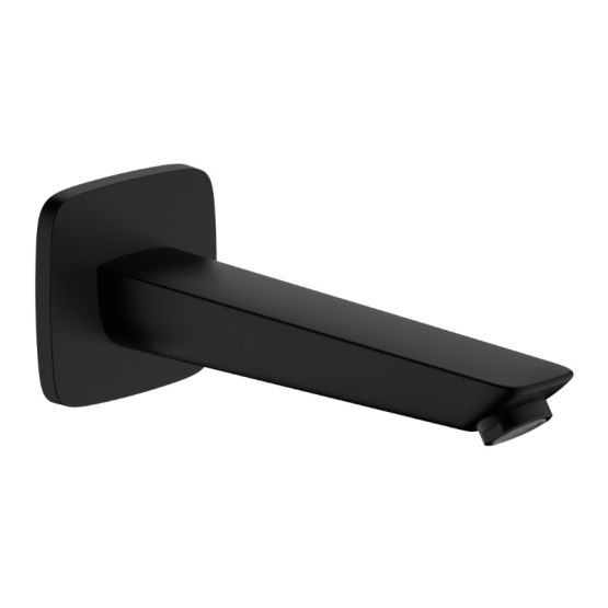 Wylewka Wannowa Logis Czarny Mat 71410670 Hansgrohe