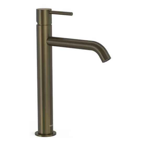 Wysoka Bateria Umywalkowa Study Czarny Brąz 26230701KMB Tres