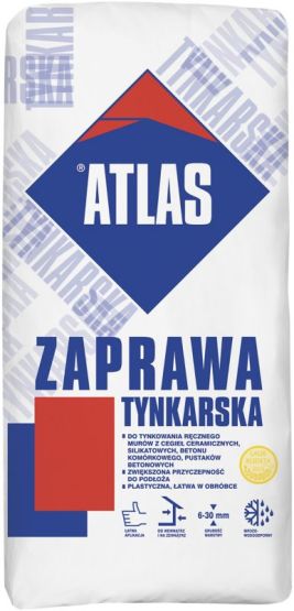 Zaprawa Tynkarska 25Kg Atlas