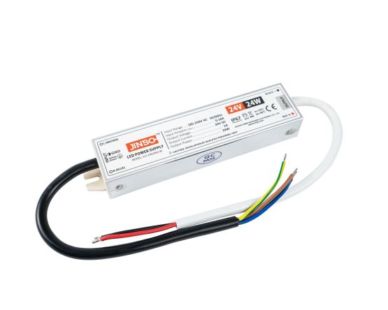 Zasilacz IP67 Do Taśmy LED - 24V 1A 24W Kingled