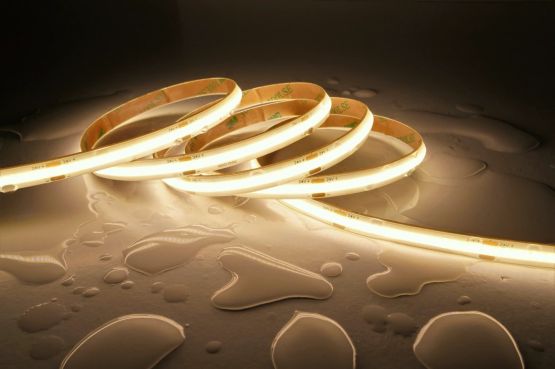 Taśma LED COB 3000K 480 LED 10W 850lm CRI>90 IP33 24V zoomLED