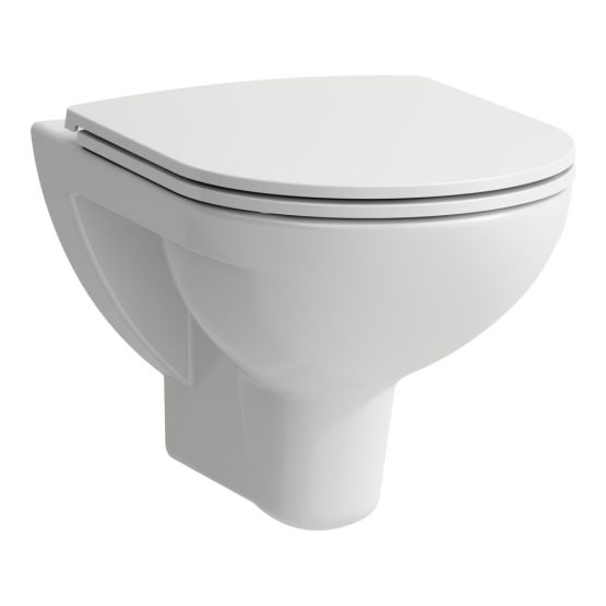 Zestaw 3w1 Miska Podwieszana Rimless + Deska WC Slim + Izolacja Akustyczna Pro B Biały H8669510000001 Laufen