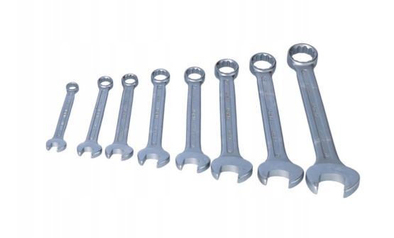 Zestaw 8 Kluczy Płaskooczkowych 8-22mm 500556081 Ironside