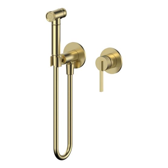 Zestaw Bidetta Ścienna Ori Złoty Szczotkowany PVD 08021GN-P Emporia