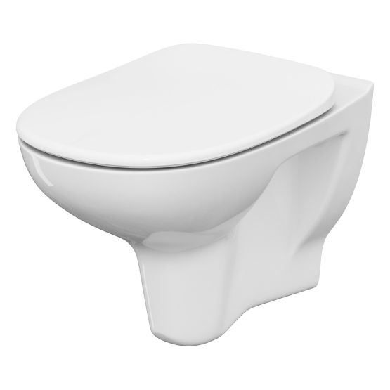 Zestaw Miska WC CleanOn Z Deską Arteco Biały S701-180 Cersanit