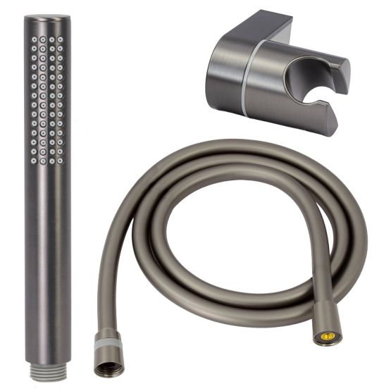 Zestaw Prysznicowy 1-Funkcyjny Punktowy Ultimate Gun Metal ANUL141421 Avapax