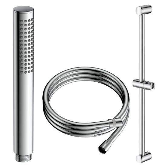 Zestaw Prysznicowy 1-Funkcyjny Z Drążkiem Ultimate Chrom ANUL151121 Avapax