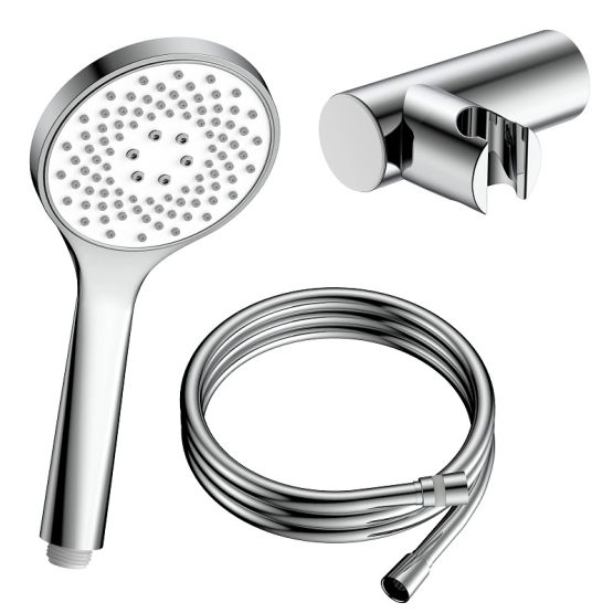 Zestaw Prysznicowy 3-Funkcyjny Punktowy Lunepo Chrom ANLU141131 Avapax