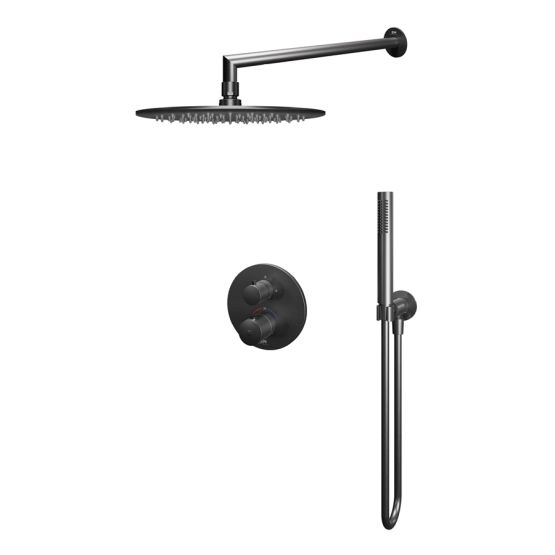 Zestaw-Prysznicowy-Termostatyczny-Podtynkowy-Rio-Gun-Metal-Emporia Zestaw Prysznicowy Termostatyczny Podtynkowy Rio Gun Metal Emporia
